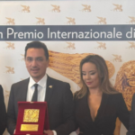 Gruppo Gargano riceve la targa istituzionale del Leone D’Oro di San Marco per meriti professionali al Gran Premio Internazionale di Venezia